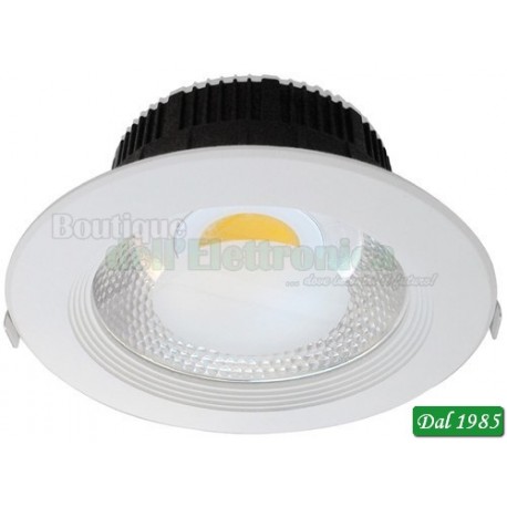 FARO LED 220 VOLT 10 WATT LUCE BIANCO CALDA