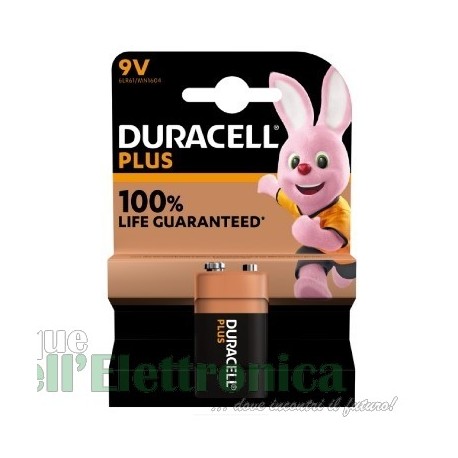 PILE ALCALINE PLUS POWER 9V DURACELL