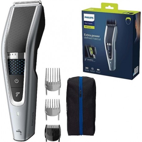 PHILIPS HAIR CLIPPER SERIE 5000 REGOLACAPELLI CON TECNOLOGIA TRIM-N-FLOW E DualCut (modello HC5630/15)