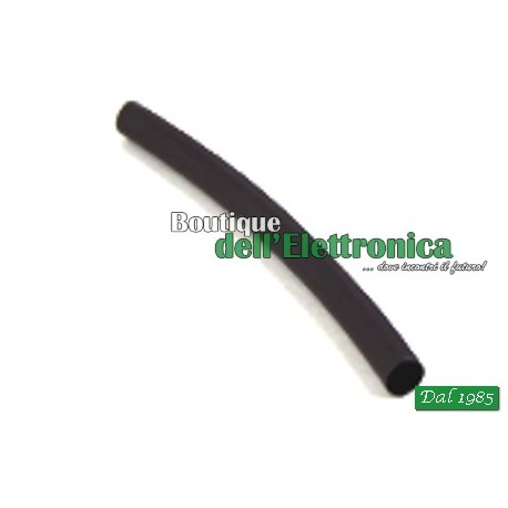 Guaina termorestringente 2,4 mm nera