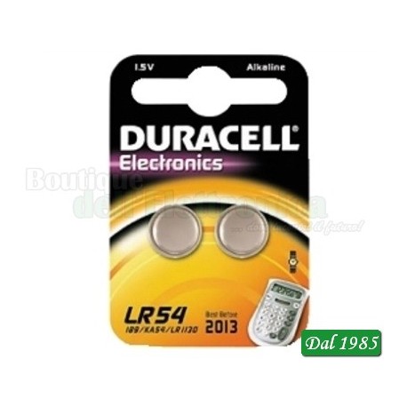 PILA LR 54 DURACELL ALKALINE - MANGANESE