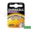 PILA LR 54 DURACELL ALKALINE - MANGANESE