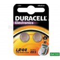 PILE LR 44 DURACELL ALKALINE - MANGANESE